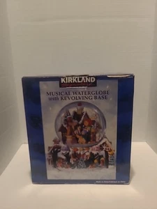 Globo de agua musical Kirkland con base giratoria con caja *Funciona* - Imagen 1 de 4