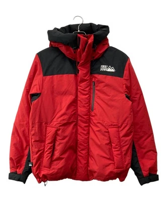 FIRST DOWN MAURI Down Hooded Parka Size: L Red Men 642502C - Image 1 of 4