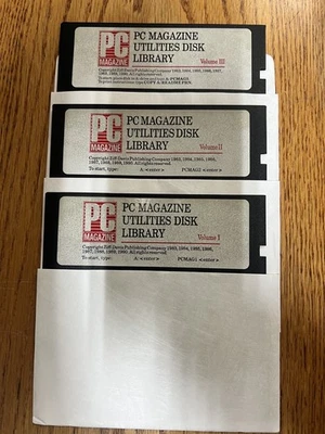 PC Magazine Utilities Disk Library Volume 1 - 3 - Image 1 of 4