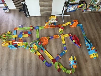 VTech Tut Tut Babyflitzer Konvolut XXXXXL Set + 35 Autos Top Zustand Sammlung - Bild 1 von 4