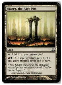 MTG Skarrg, the Rage Pits - Guildpact Heavily Played English - Picture 1 of 2