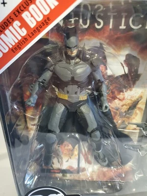 Boneco de ação DC Multiverse McFarlane Batman Injustice 2 Comic Page Punchers 7" b18 - Imagem 1 de 3