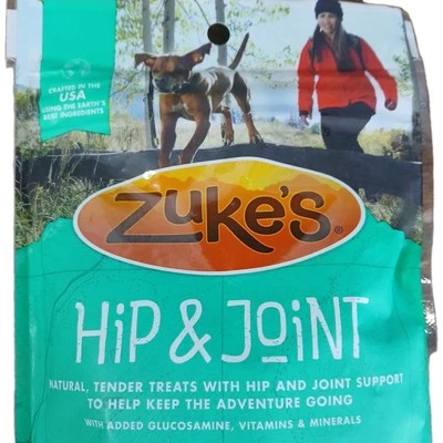 Zuke's Hip & Joint 7 BOLSAS golosinas para perros pollo natural 6 OZ vitaminas para perros golosinas para perros Foto 1 de 4