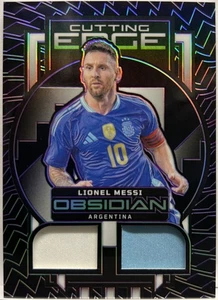 Lionel Messi 9/50 Patch Cutting Edge Obsidian 2023/24 - Imagen 1 de 2