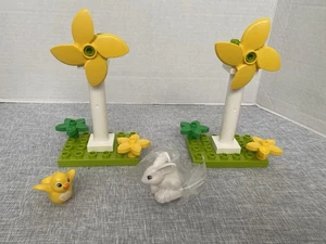 Lego Duplo Windmill Turbo Wind Post Columns Farm Bird Rabbit House Home New Set - Picture 1 of 5