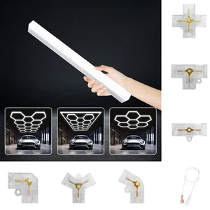 2-Pin V/Y/I/T Connector for LED Lamp for Bordered Honeycomb Light Tube 110-240V - Picture 1 of 19