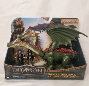 How To Train Your Dragon 2025 Movie Hideous Zippleback Ruffnut & Tuffnut NEW - Picture 1 of 11