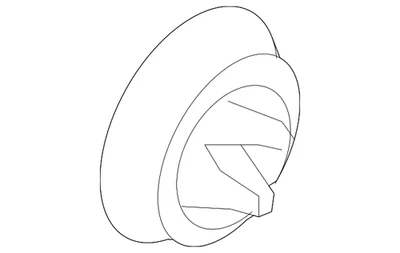 Genuine Volvo Flare Clip 30698667 - Image 1 of 2