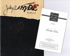 Linda Eder (Signed) "JEKYLL and HYDE" 1997 Souvenir Program 1998 Malibu Playbill