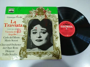 Verdi The Traviata VICTORIA DE LOS ANGELES - LP vinyl 12 " G+ - Picture 1 of 5