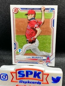 2021 Bowman Draft 1st Edition LUKE MURPHY LOS ANGELES ANGELS BD-167 1ST BOWMAN - Picture 1 of 1