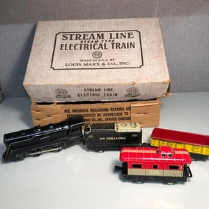 vintage Marx Stream Line electric Train #4022 (17) - Picture 1 of 17