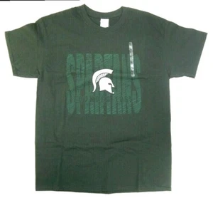 Michigan State Spartans Men's Size Large Short Sleeve T-Shirts NWT Green - Picture 1 of 3