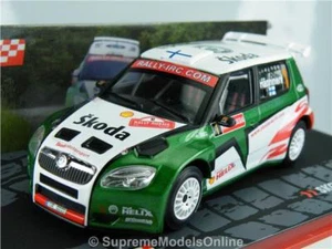 SKODA FABIA S2000 RALLY CAR MODEL 2009 MARKKULA 1/43RD SIZE VERSION R0154X{:} - Picture 1 of 4