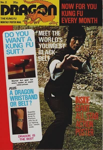 Zeitschrift # Martial-Arts # Dragon - The Kung-Fu Monthly Poster Magazin # U.K. - Bild 1 von 9
