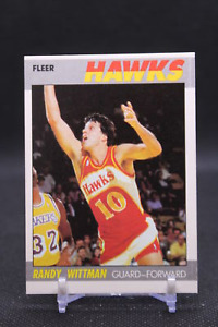 Randy Wittman #126 1987 Fleer  Atlanta Hawks