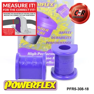 Powerflex Trasero Arb Rodamientos de Montaje 18mm Para BMW E24 6 Serie (82-1989) - Imagen 1 de 12