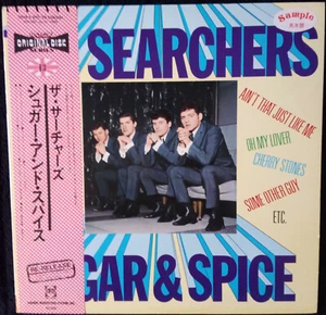 The Searchers - Sugar & Spice (1983) 12" Promo LP Japan mit OBI u. Insert MINT!! - Bild 1 von 8