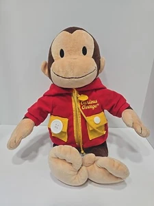 Curious George Teach Me Stuffed Plush Monkey - Picture 1 of 4