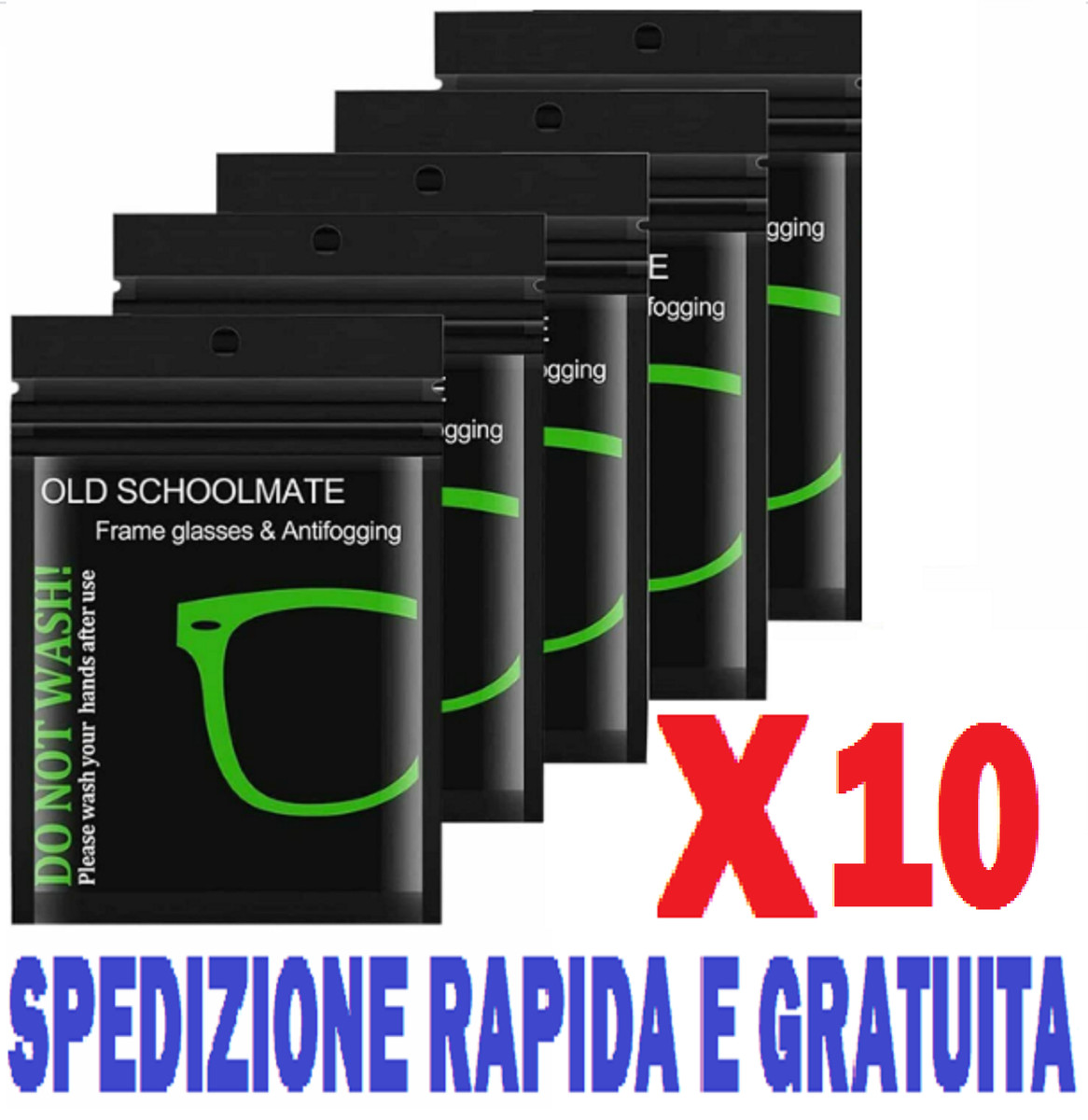 10 Panni In Microfibra - Salviette Per Pulizia Occhiali, Schermi E Lenti, Riutilizzabili - Foto 5