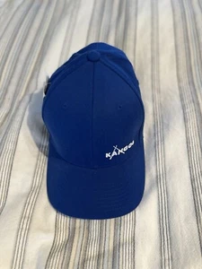 Island-Dreams - Kangol Baseball Hat Blue With white Logo - Brand New - Picture 1 of 4