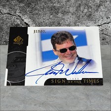 Jerry Nadeau 1999 UPPER DECK SP SOTT PACK PULLED NASCAR RACING signed card