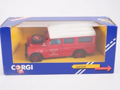Corgi 6191/2 Land Rover Genieri Pompieri - Immagine 1 di 4