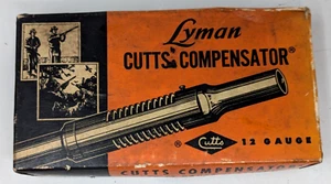 Vintage Lyman Cutts Compensator 12 Gauge Tubes Shotgun Empty Box Only - Picture 1 of 7
