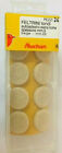 24 Felt Round Self-Adhesive Beige  22 MM Chairs Furniture Bumpers
