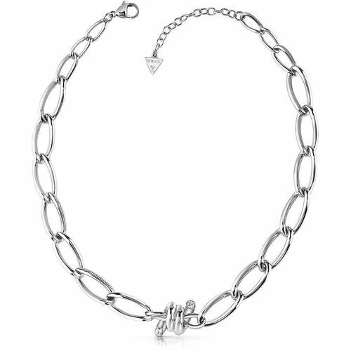 Halskette GUESS Frauen Collier Stahl mit Swarovski Kristallen Original Geschenk - Bild 1 von 1