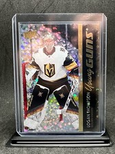 2021-22 Series 1 Young Guns Speckled Rainbow Foil Logan Thompson #219 Vegas VGK