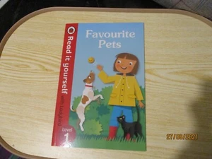 LADYBIRD BOOK READ IT YOURSELF LEVEL 1 FAVOURITE PETS - Picture 1 of 2
