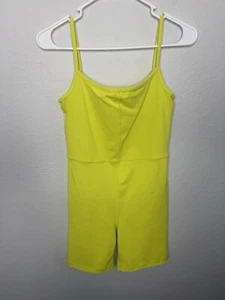 Mameluco Aritzia Wilfred Free Freestyle 7" Talla M Amarillo Neón Entrenamiento Activo - Imagen 1 de 9