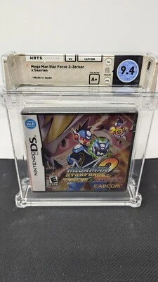 Mega Man Star Force 2: Zerker X Saurian Nintendo DS SEALED WATA 9.4 A+ - Image 1 of 2