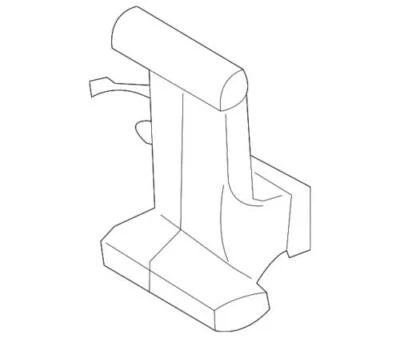 Genuine Ford Mercury 2002-2005 Mountaineer Air Outlet Duct Vent 1L2Z-19A618-AB - Image 1 of 2