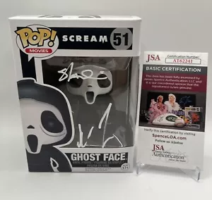 MATTHEW LILLARD AND SKEET ULRICH SIGNED GHOSTFACE FUNKO POP SCREAM - JSA COA - Picture 1 of 7