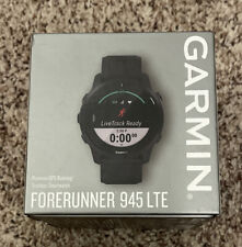 Garmin Forerunner 945 Lte, Black Premium Gps Running Triathlon Smartwatch *New*