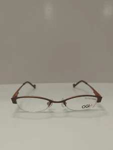 OGI OK56/686 MARRÓN NIÑOS GAFAS MARCO METAL 40-18-125mm - Imagen 1 de 8