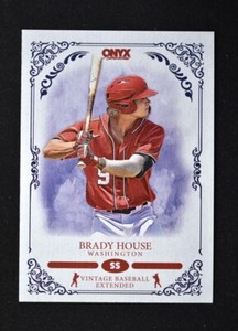2022 Onyx Vintage Extended Base #OV-BH Brady House - Washington DC