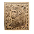 Coronado Island Gorilla Post Rubber Stamp 2001 SJ104-G Wood Mount