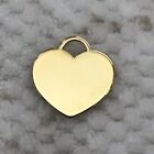 16k Gold Plated Heart Pendant Charm