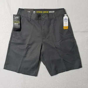 Lee extrem bequem MVP Chino Shorts Herren 30 kühl trocken vorne flach grau 28 x 9,5 neu mit Etikett - Bild 1 von 12