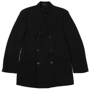 EMPORIO ARMANI Pin Stripe Wool Double-breasted Jacket Size 48(K-155863) - Picture 1 of 12