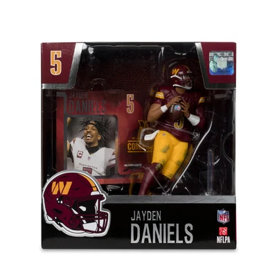 Figura McFarlane Jayden Daniels (Comandantes de Washington) NFL 7" *en stock* Foto 1 de 4