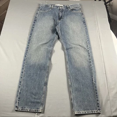 Calça jeans masculina reta fina 36x34 Harley-Davidson Black Label - Imagem 1 de 4