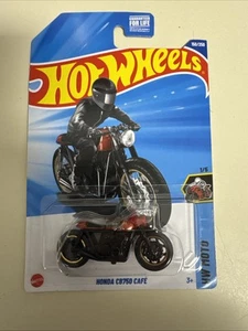 2025 Hot Wheels Red Honda CB750 Cafe 1/5 HW Moto 150/250 HYY85 - Picture 1 of 5