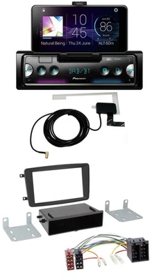 Pioneer DAB Bluetooth MP3 USB Autoradio für Mercedes C-Klasse CLK Vito Viano - Bild 1 von 4