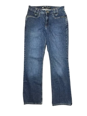 Vintage Rockies Jeans Womens 13 Blue Mid Rise Southwestern Cowgirl Jeans 32x32 - Image 1 of 4