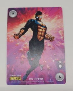 Overpower Invincible 7 Promo Card Near Mint - Picture 1 of 3