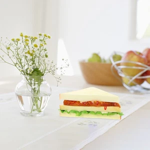 2 Piezas Modelo Sándwich Modelos Falsos Simulación Artificial Prop Alimentos - Imagen 1 de 12